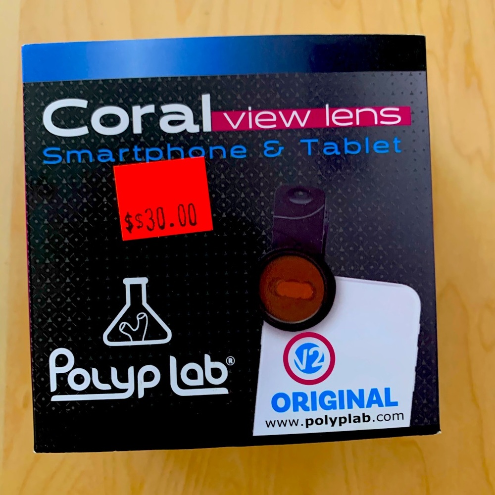Coral view Lens from Poly Lab